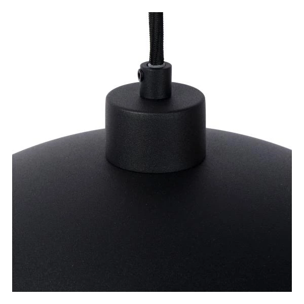 Lucide SIEMON - Pendant light - Ø 40 cm - 1xE27 - Black - detail 4